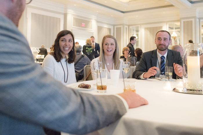 Students at Symposium Reception