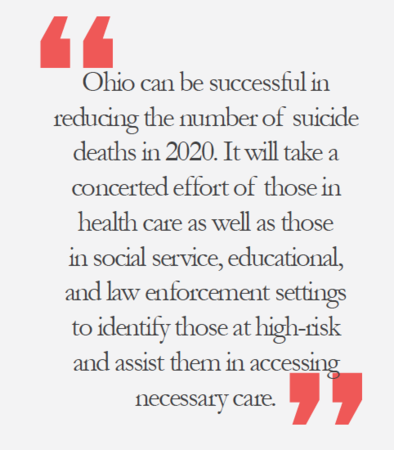 Suicidality in Ohio - pull quote